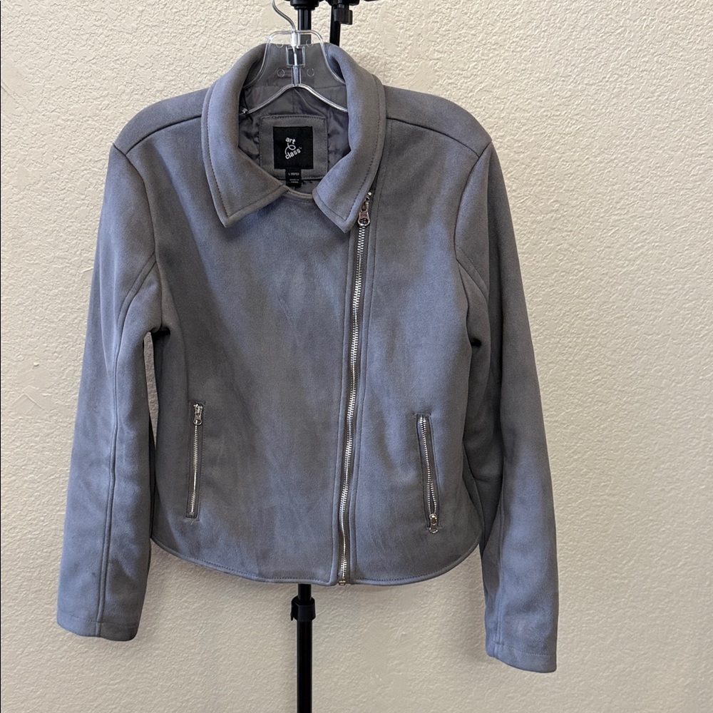 Gray Suede Jacket